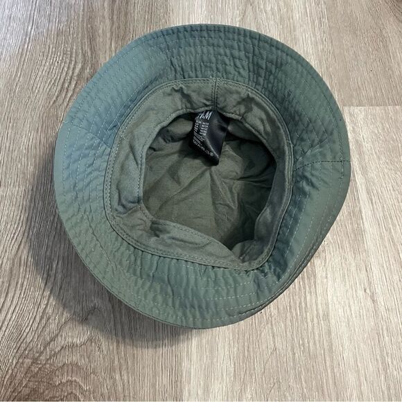 Kid's Dark Green Bucket Hat - Picture 5 of 6